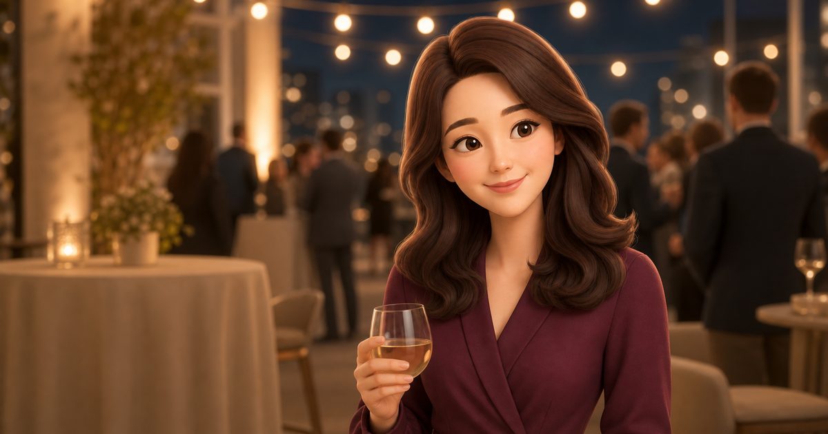 처음 만난 사람에게 일 소개하기 상황에서 대화 상대 루미
