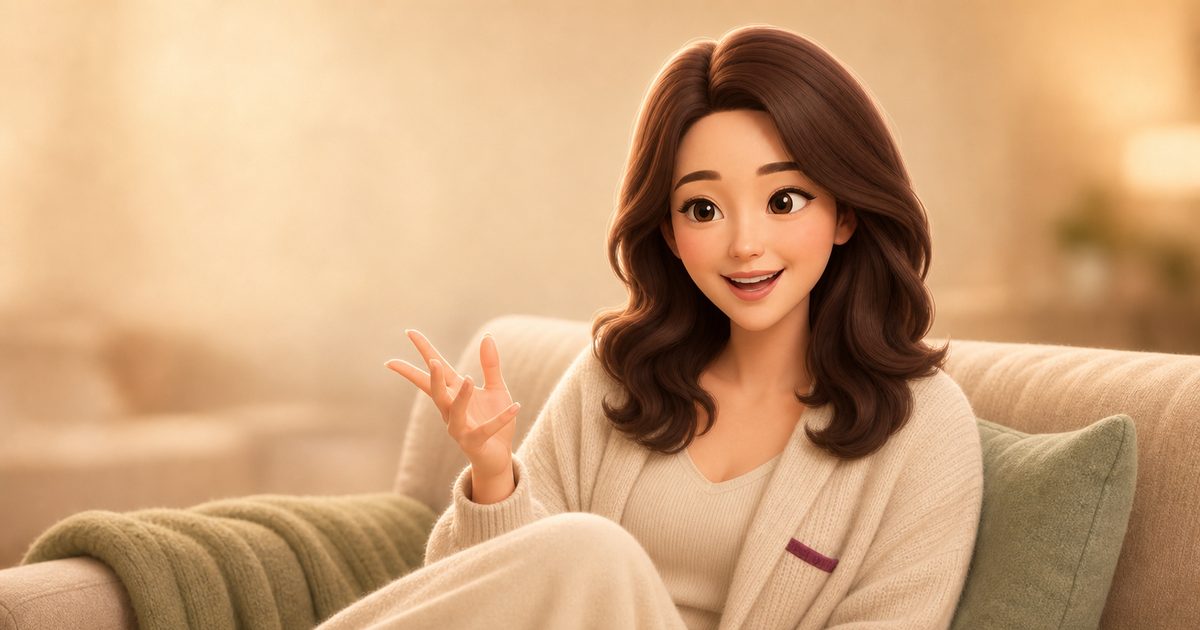 요즘 즐기는 콘텐츠 이야기 상황에서 대화 상대 루미