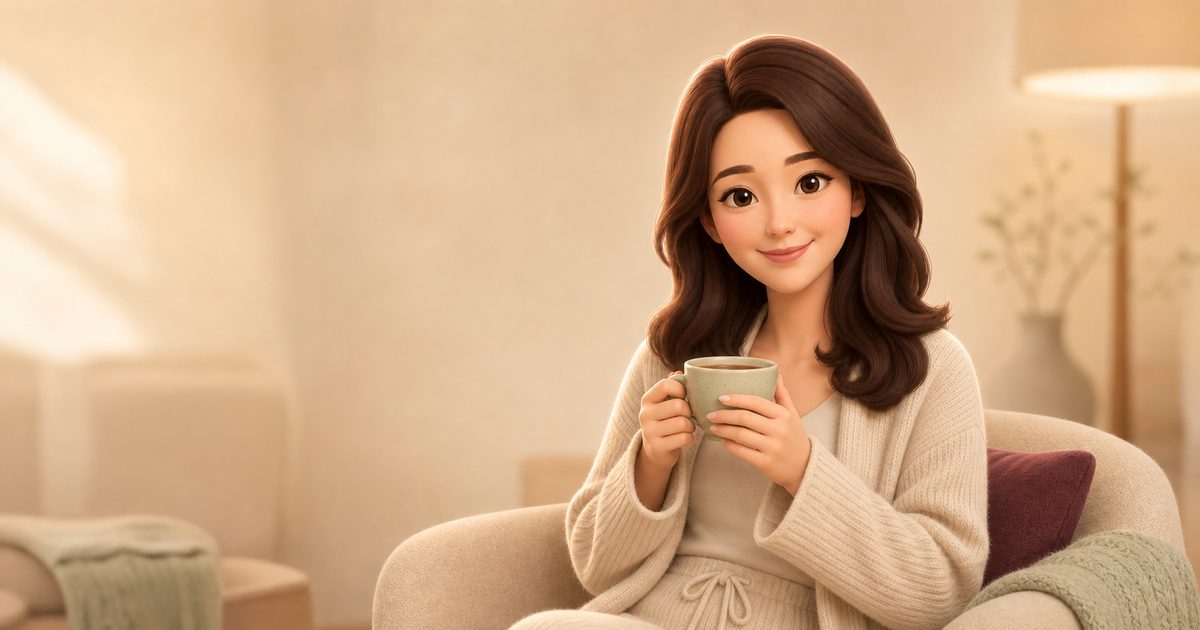 나만의 휴식 루틴 말하기 상황에서 대화 상대 루미